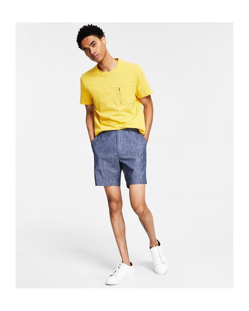 Men's Chambray Shorts Blue $18.42 Shorts