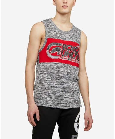 Men's Big and Tall Brand Bank Tank Top Gray $27.36 T-Shirts