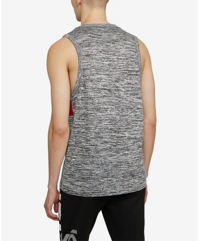 Men's Big and Tall Brand Bank Tank Top Gray $27.36 T-Shirts