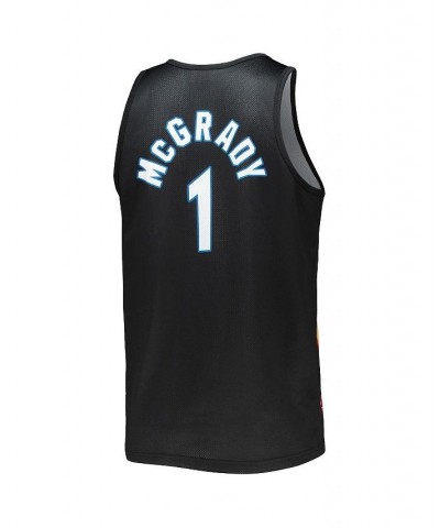 Men's Tracy McGrady Black Orlando Magic Slam Player Tank Top $32.12 T-Shirts