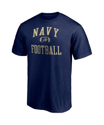 Men's Branded Navy Navy Midshipmen First Sprint Team T-shirt $21.59 T-Shirts