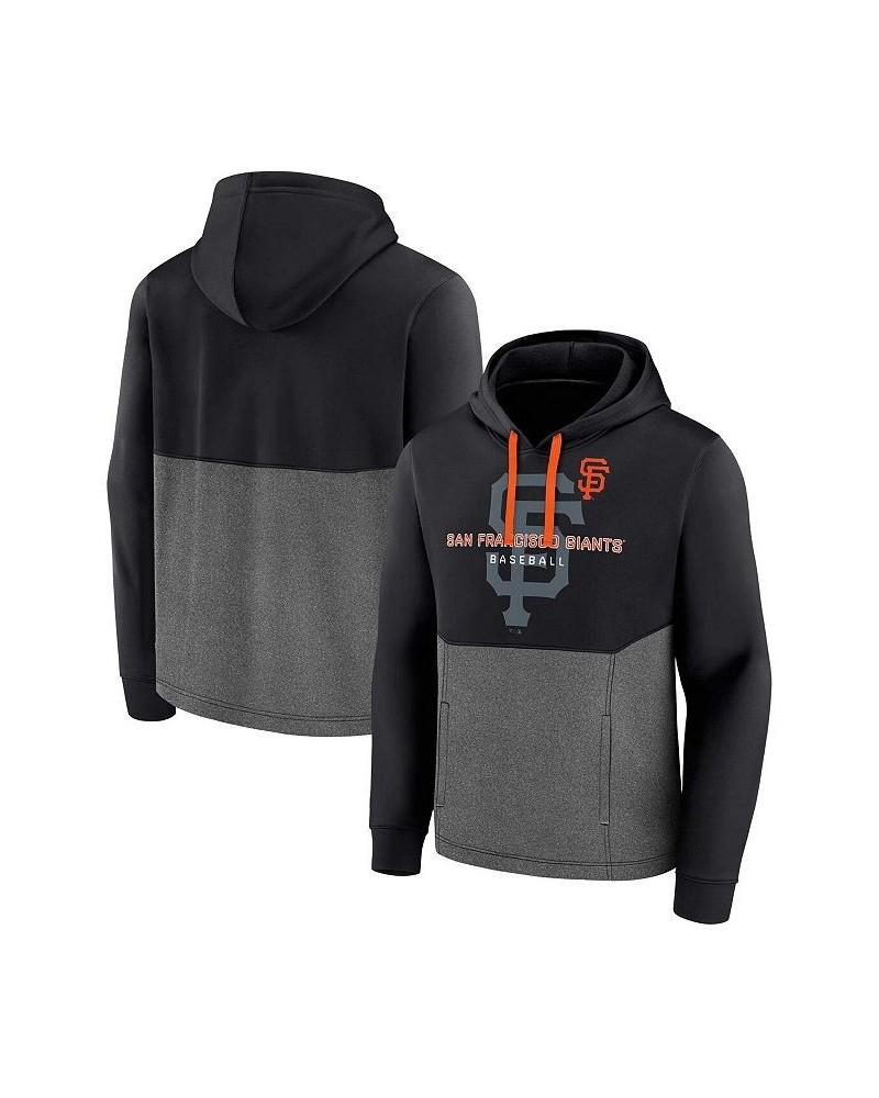 Men's Branded Black San Francisco Giants Call the Shots Pullover Hoodie $35.20 Sweatshirt