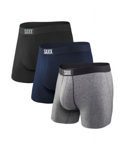 Men's Vibe Super Soft Boxer Brief, Pack of 3 Multi $42.82 Underwear