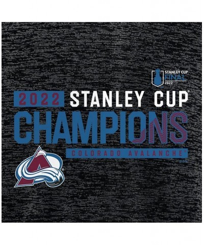 Men's Branded Black Colorado Avalanche 2022 Stanley Cup Champions Buzzer Beater T-shirt $20.16 T-Shirts