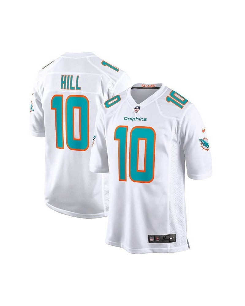 Men's Tyreek Hill White Miami Dolphins Game Jersey $35.31 Jersey