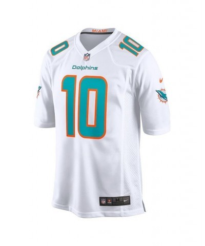 Men's Tyreek Hill White Miami Dolphins Game Jersey $35.31 Jersey