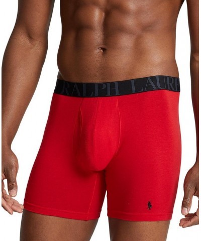 Men's Big & Tall Stretch Classic Boxer Briefs, 3-Pack Red/grey Stripe/charcoal $28.75 Underwear