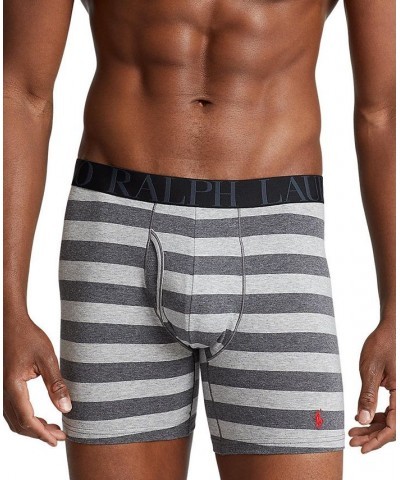 Men's Big & Tall Stretch Classic Boxer Briefs, 3-Pack Red/grey Stripe/charcoal $28.75 Underwear