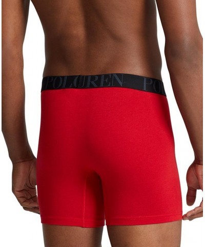 Men's Big & Tall Stretch Classic Boxer Briefs, 3-Pack Red/grey Stripe/charcoal $28.75 Underwear