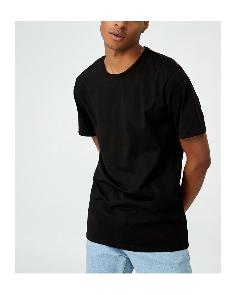 Men's Organic Crew T-shirt Black $16.49 T-Shirts