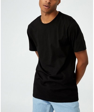 Men's Organic Crew T-shirt Black $16.49 T-Shirts