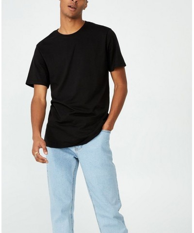 Men's Organic Crew T-shirt Black $16.49 T-Shirts