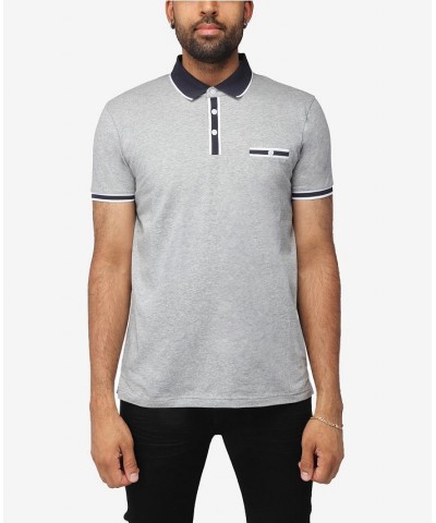 Men's Comfort Tipped Polo Shirt PD06 $20.58 Polo Shirts