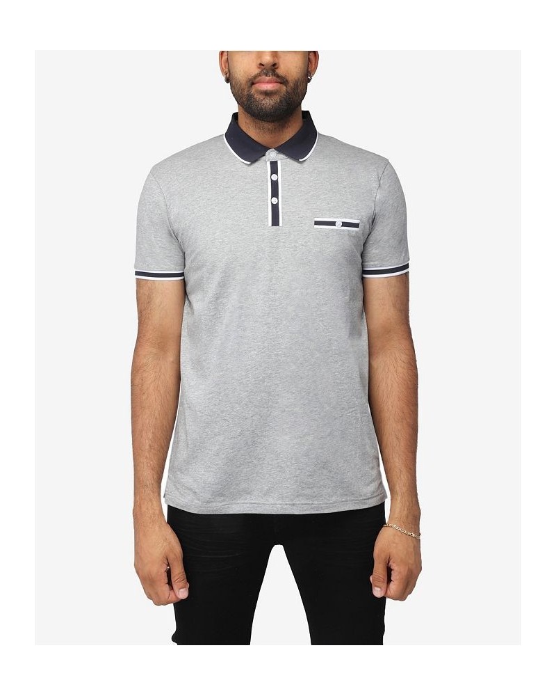 Men's Comfort Tipped Polo Shirt PD06 $20.58 Polo Shirts