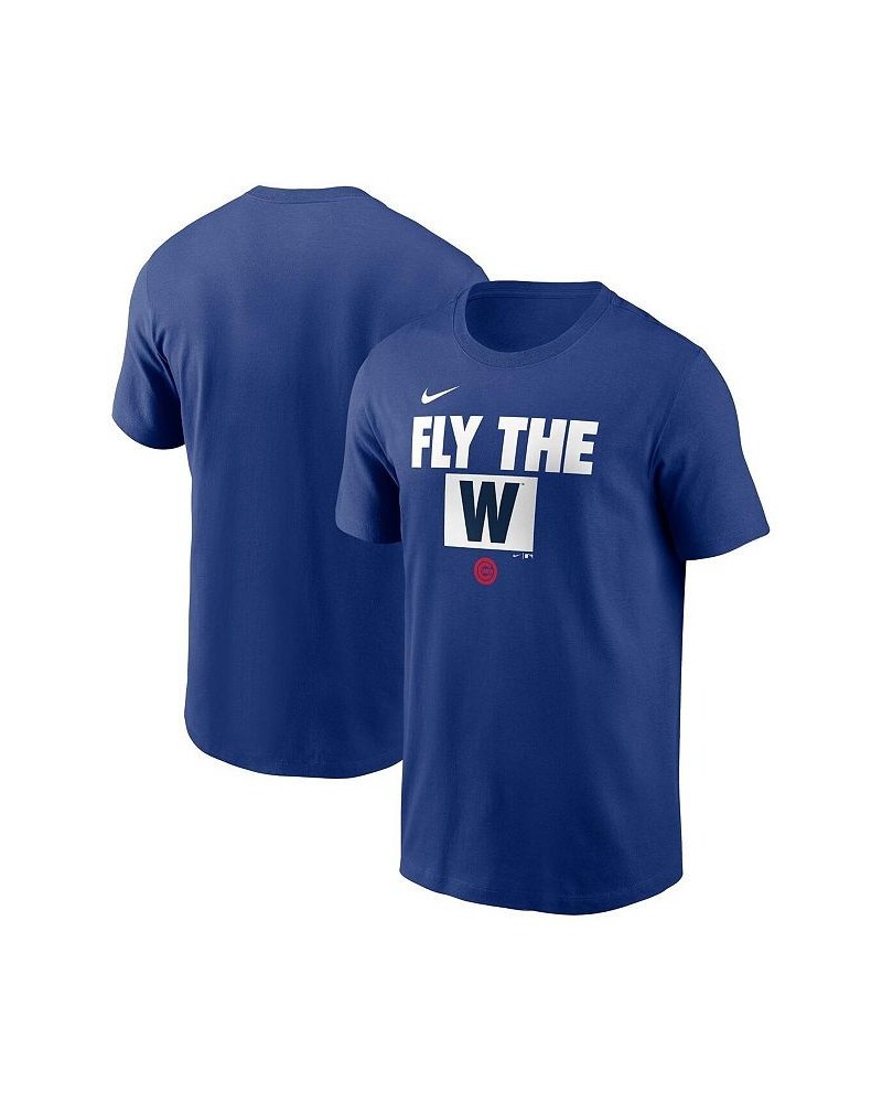 Men's Royal Chicago Cubs Rally Rule T-shirt $25.64 T-Shirts