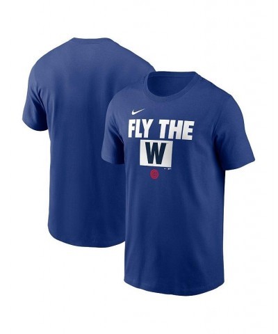 Men's Royal Chicago Cubs Rally Rule T-shirt $25.64 T-Shirts