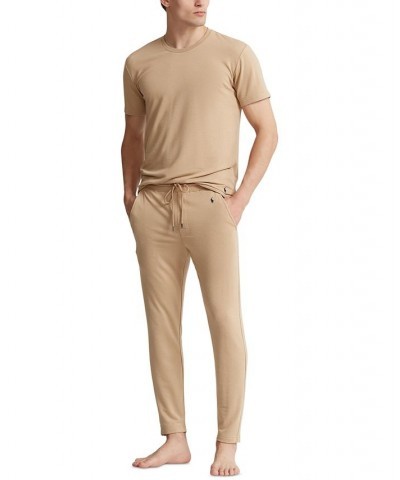 Men's Mini Terry Pajama Pants Tan/Beige $30.75 Pajama