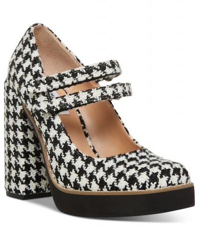 Women's Twice Mary Jane Platform Pumps Gray $38.45 Shoes