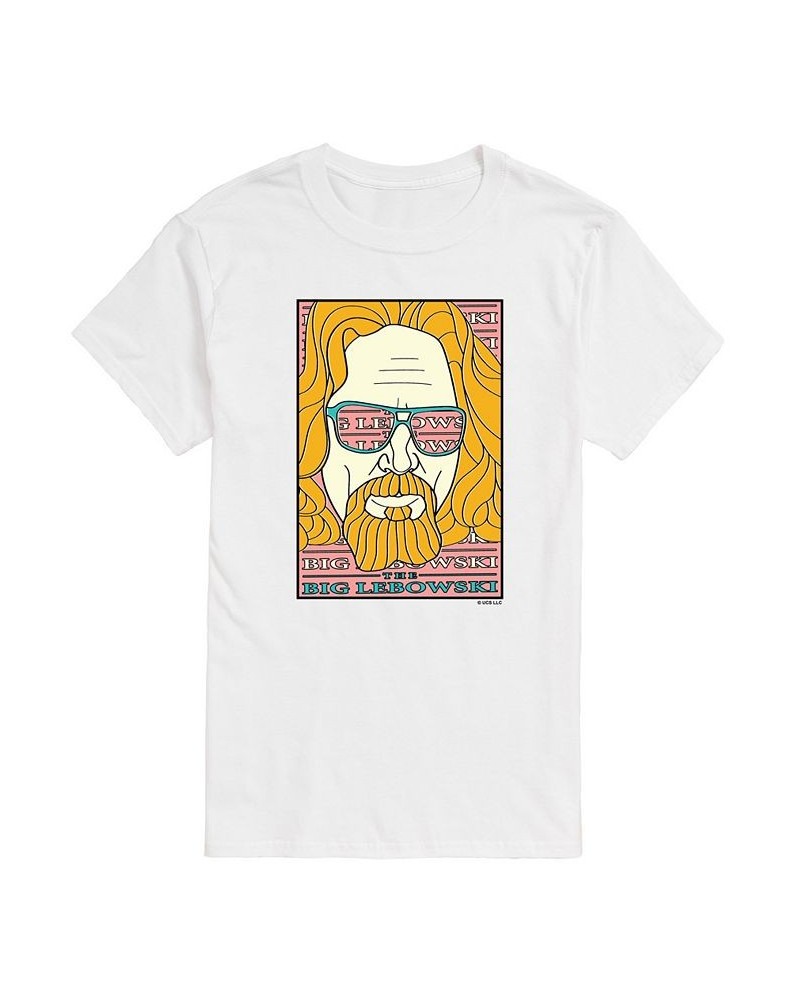 Men's The Big Lebowski T-shirt White $16.10 T-Shirts