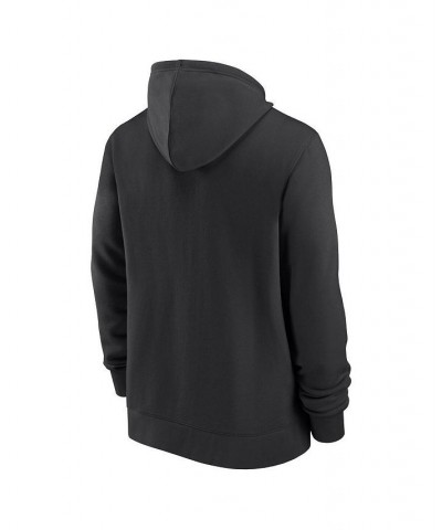 Men's Black, Silver Las Vegas Raiders Surrey Full-Zip Hoodie $34.31 Sweatshirt