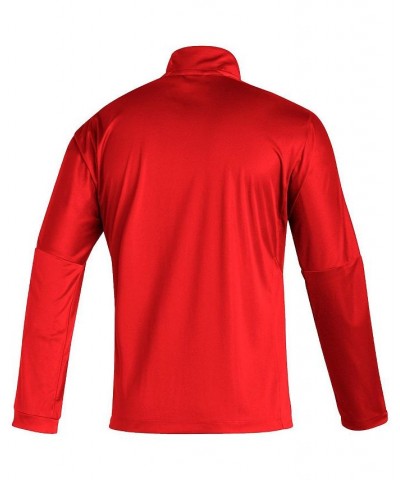 Men's Red Washington Capitals Primeblue Quarter-Zip Jacket $30.66 Jackets