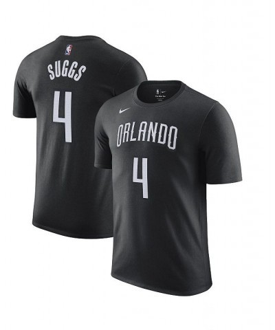 Men's Jalen Suggs Black Orlando Magic 2022/23 City Edition Name and Number T-shirt $16.20 T-Shirts