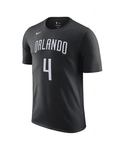 Men's Jalen Suggs Black Orlando Magic 2022/23 City Edition Name and Number T-shirt $16.20 T-Shirts