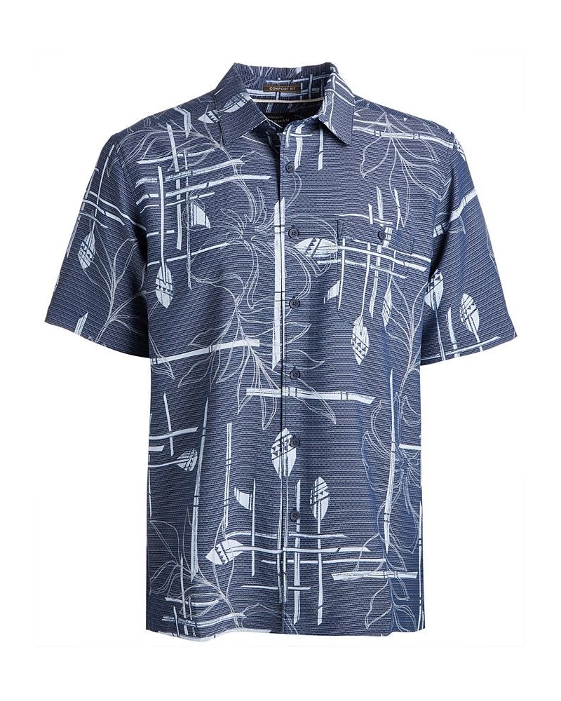 Men's Paddle Out Short Sleeve Shirt Blue $49.82 Shirts