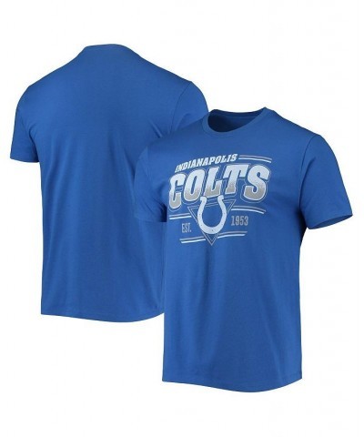 Men's Royal Indianapolis Colts Throwback T-shirt $18.90 T-Shirts