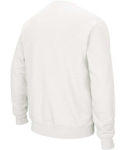 Men's White Air Force Falcons Arch Logo Sweatshirt $35.39 Sweatshirt