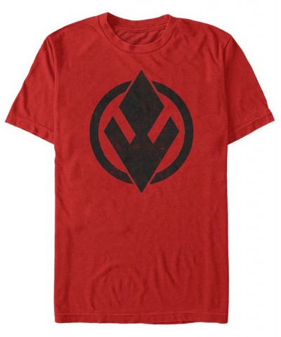 Star Wars Men's Rise Of Skywalker Sith Trooper Logo Short Sleeve T-Shirt Red $19.59 T-Shirts