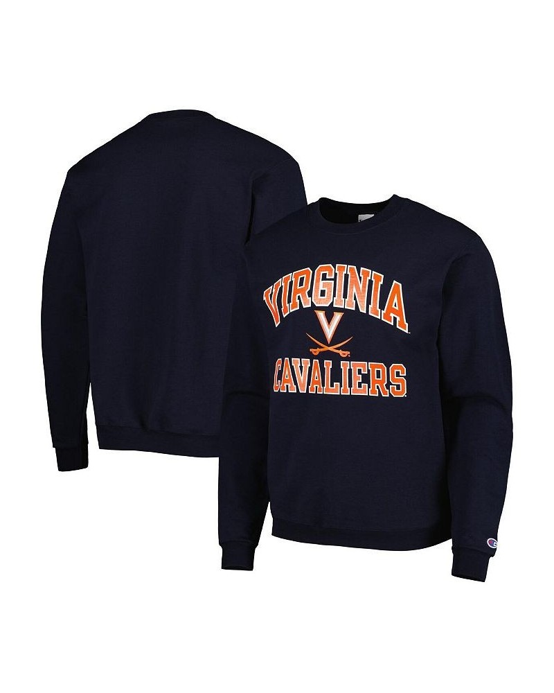 Men's Navy Virginia Cavaliers High Motor Pullover Sweatshirt $34.44 Sweatshirt