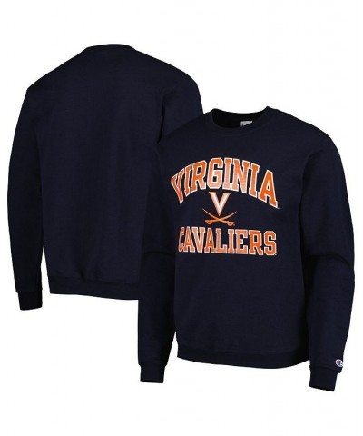 Men's Navy Virginia Cavaliers High Motor Pullover Sweatshirt $34.44 Sweatshirt