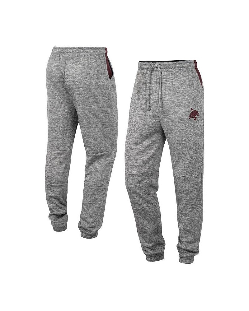 Men's Gray Texas State Bobcats Worlds to Conquer Sweatpants $30.00 Pants