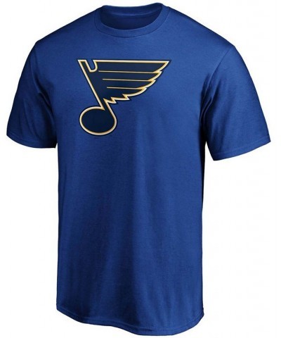 Men's Blue St. Louis Blues Team Primary Logo T-shirt $14.57 T-Shirts