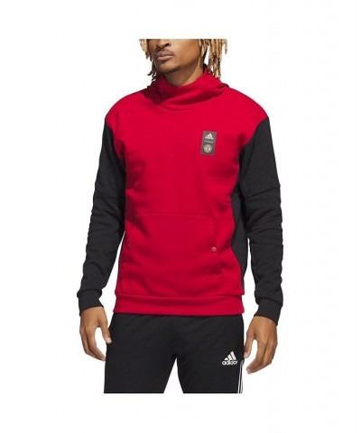 Men's Red Atlanta United FC Travel Pullover Hoodie $44.00 Sweatshirt