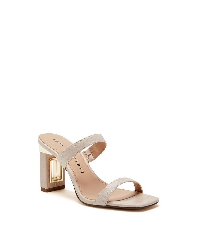 Women's The Hollow Slip-on Heel Sandal Tan/Beige $52.36 Shoes