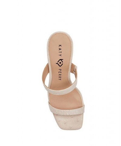 Women's The Hollow Slip-on Heel Sandal Tan/Beige $52.36 Shoes