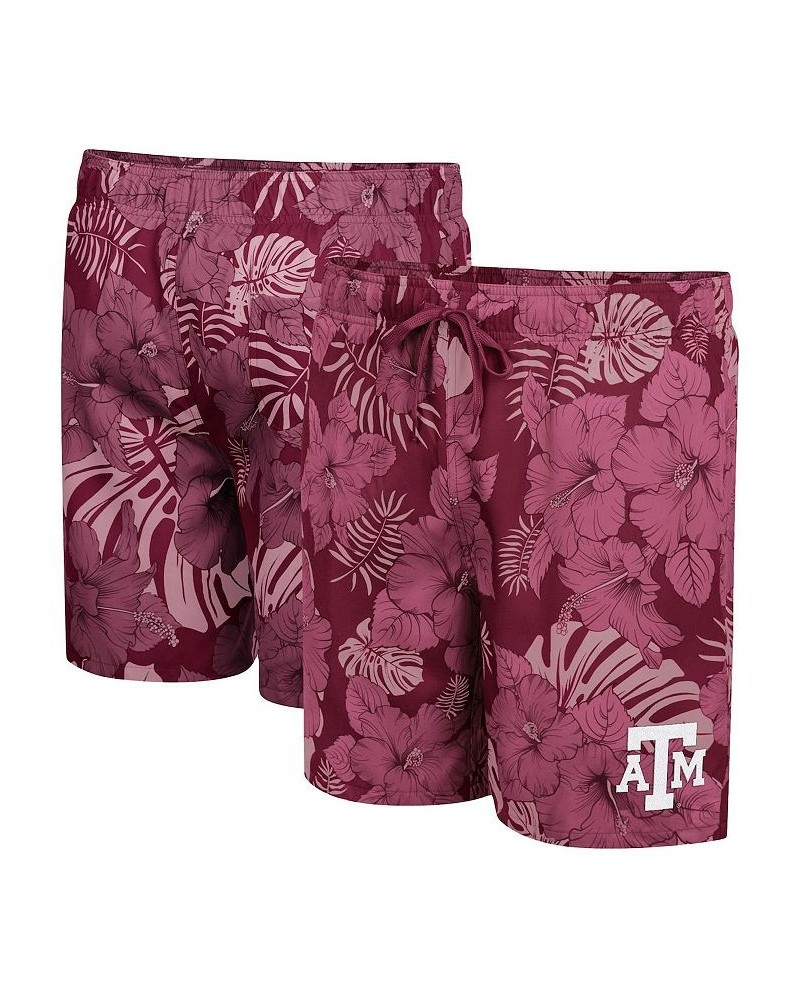 Men's Maroon Texas A&M Aggies The Dude Swim Shorts $31.50 Swimsuits