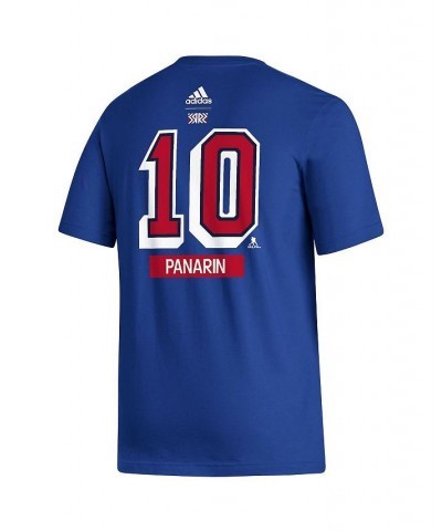 Men's Artemi Panarin Royal New York Rangers Reverse Retro 2.0 Name and Number T-shirt $18.23 T-Shirts