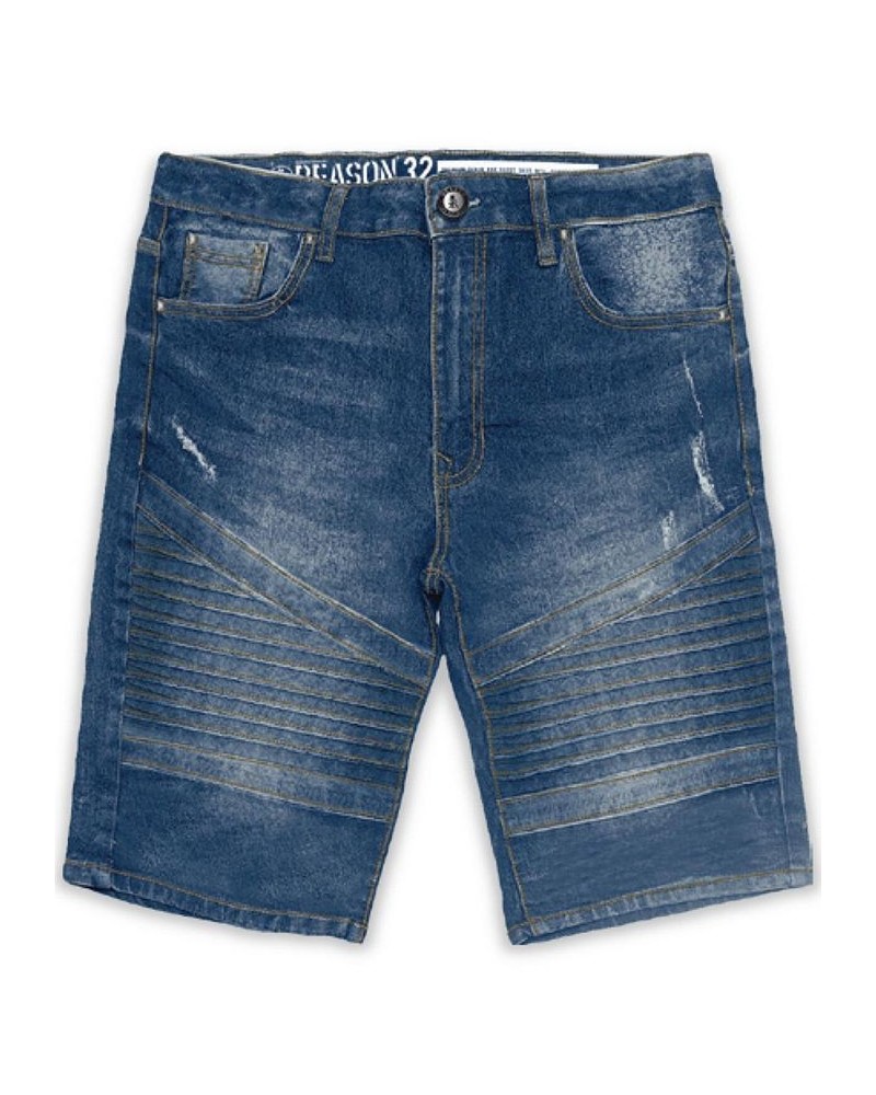 Men's Beaters Denim Shorts Blue $15.60 Shorts