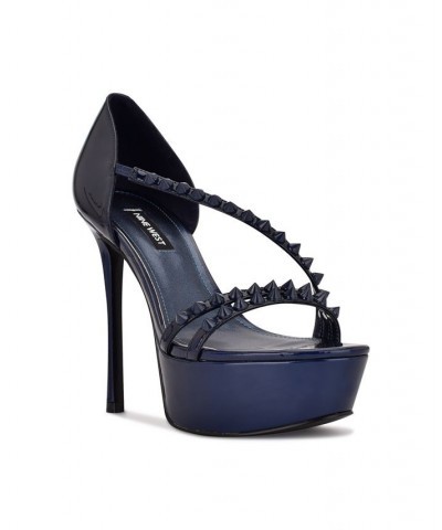 Women's Fabla Dress Sandals Blue $40.46 Shoes