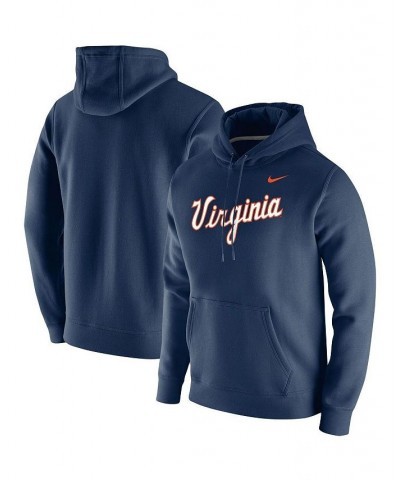 Men's Navy Virginia Cavaliers Vintage-Like School Logo Pullover Hoodie $38.25 Sweatshirt