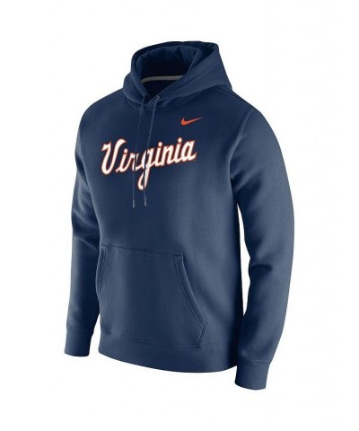 Men's Navy Virginia Cavaliers Vintage-Like School Logo Pullover Hoodie $38.25 Sweatshirt