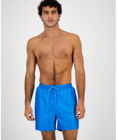 INC Men's Regular-Fit Quick-Dry Solid 5" Swim Trunks PD05 $17.39 Swimsuits