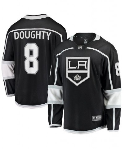 Men's Drew Doughty Black Los Angeles Kings Home Premier Breakaway Player Jersey $52.17 Jersey