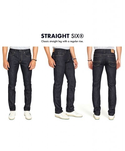 Men's Straight Six Stretch Jeans Light Indigo $35.70 Jeans