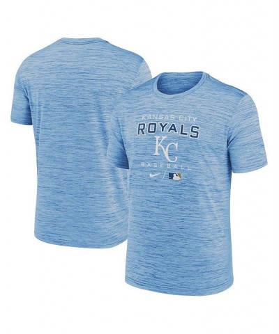 Men's Light Blue Kansas City Royals Authentic Collection Velocity Practice Performance T-shirt $23.84 T-Shirts