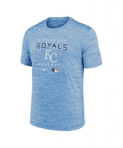 Men's Light Blue Kansas City Royals Authentic Collection Velocity Practice Performance T-shirt $23.84 T-Shirts