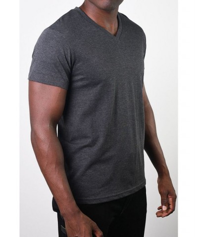 Men's Basic V-Neck Tee Dark Gray $14.40 T-Shirts